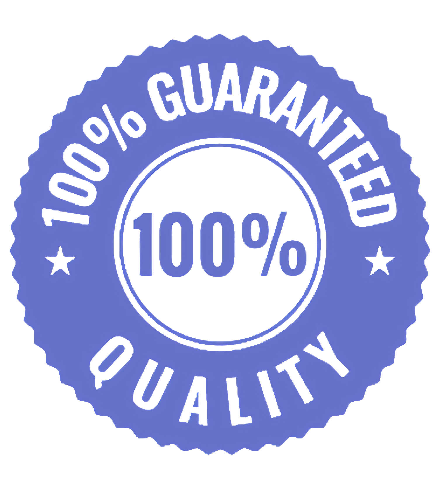 100% quality guaranteed icon