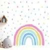 Hand Painted Large Rainbow Wall Decal