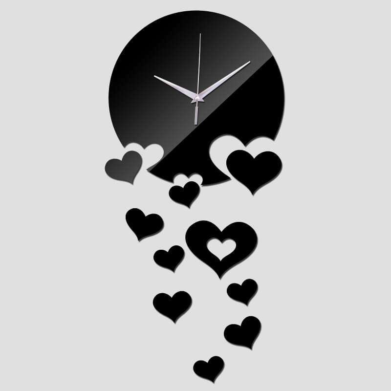 Love 3d Aesthetic Wall Clock