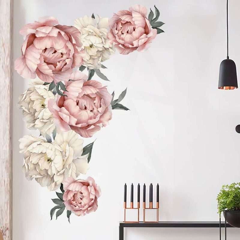 Rose Art Wall Decals Flower