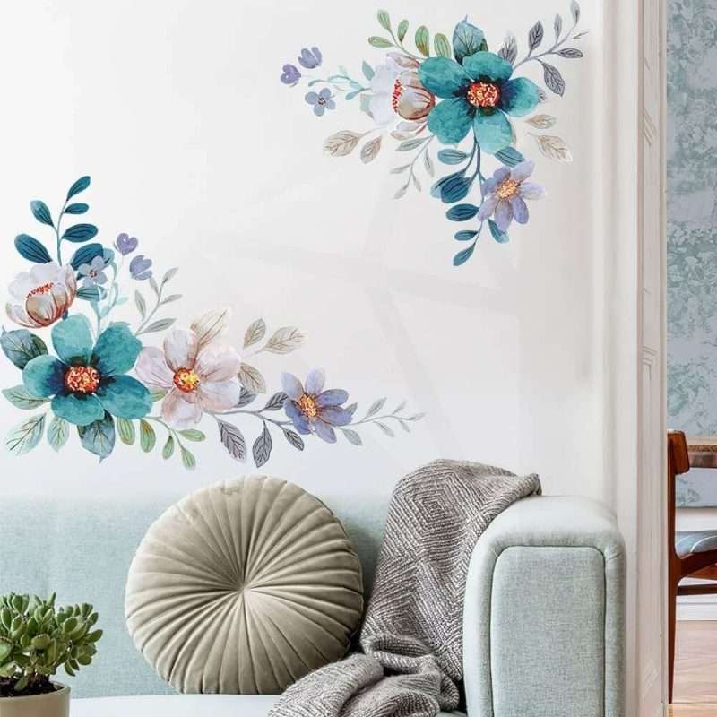 Watercolor Flower Wall Art